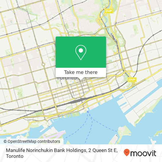 Manulife Norinchukin Bank Holdings, 2 Queen St E map