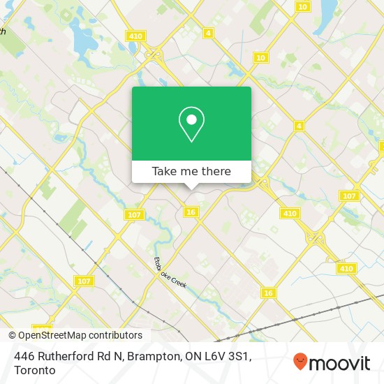 446 Rutherford Rd N, Brampton, ON L6V 3S1 map