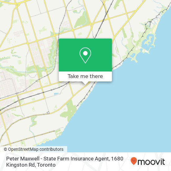 Peter Maxwell - State Farm Insurance Agent, 1680 Kingston Rd map