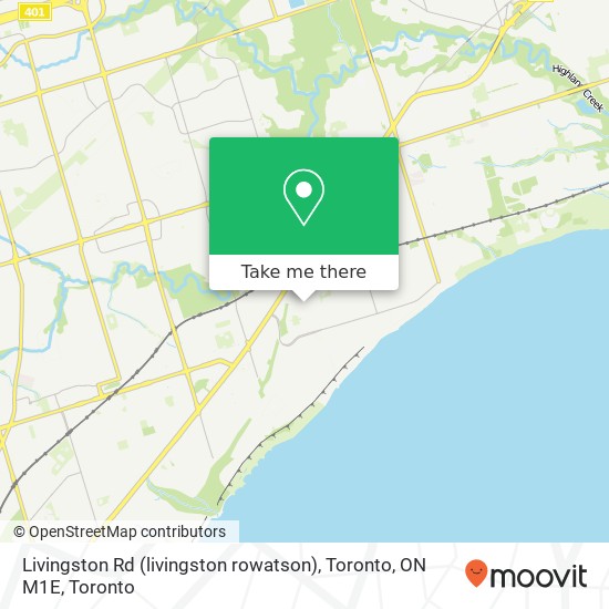 Livingston Rd (livingston rowatson), Toronto, ON M1E map