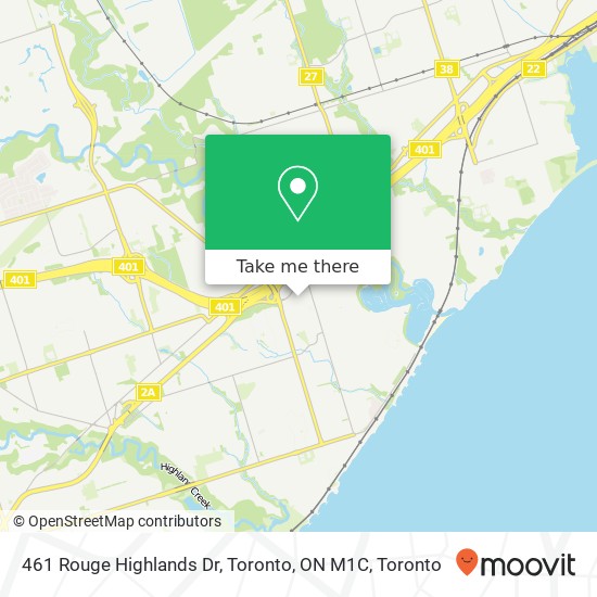 461 Rouge Highlands Dr, Toronto, ON M1C plan