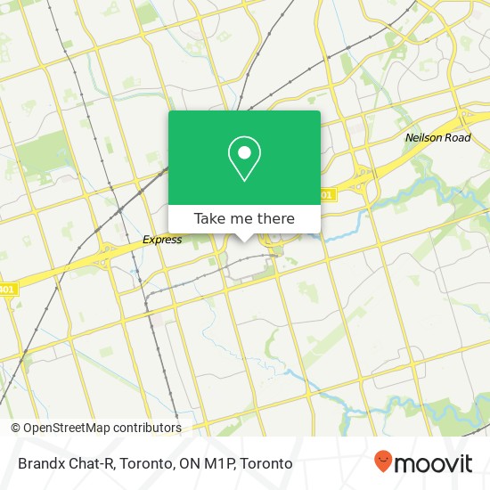 Brandx Chat-R, Toronto, ON M1P map