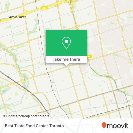 Best Taste Food Center map