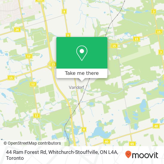 44 Ram Forest Rd, Whitchurch-Stouffville, ON L4A plan