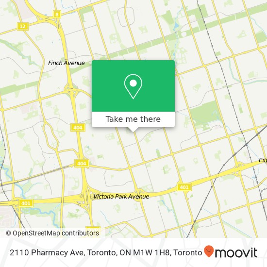 2110 Pharmacy Ave, Toronto, ON M1W 1H8 plan