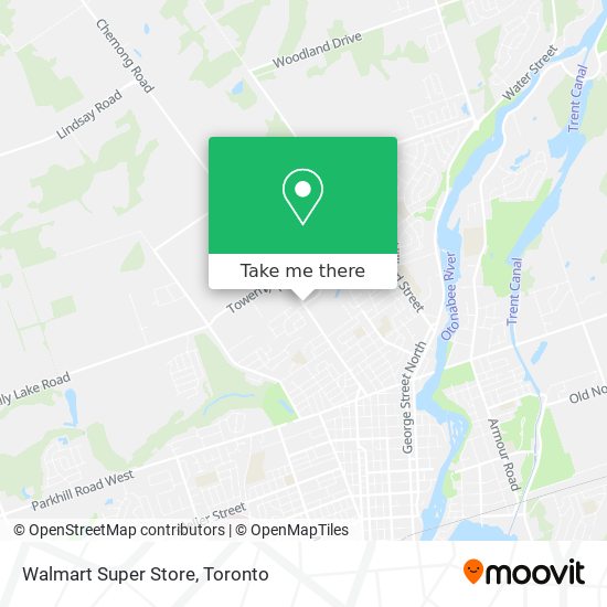 Walmart Super Store map