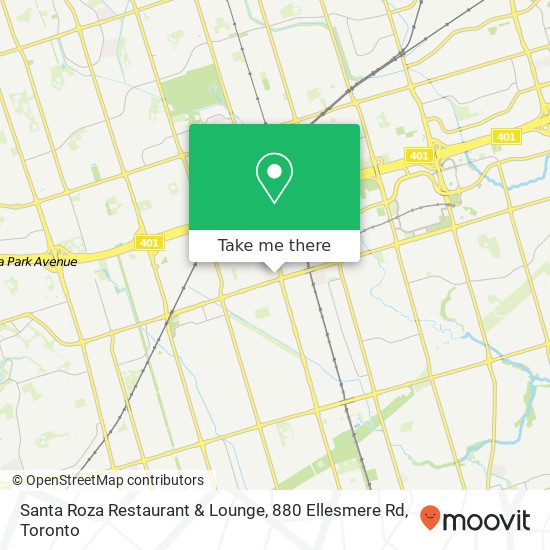 Santa Roza Restaurant & Lounge, 880 Ellesmere Rd map