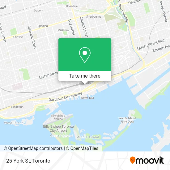 25 York St map