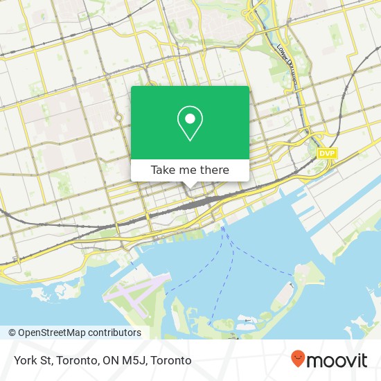 York St, Toronto, ON M5J map