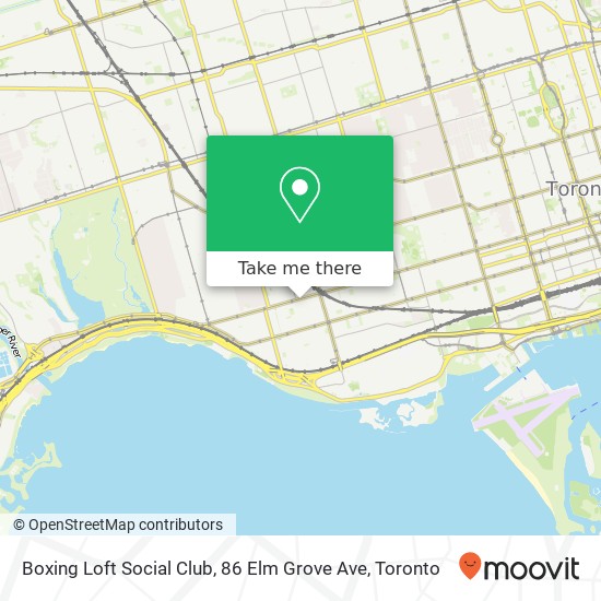 Boxing Loft Social Club, 86 Elm Grove Ave map