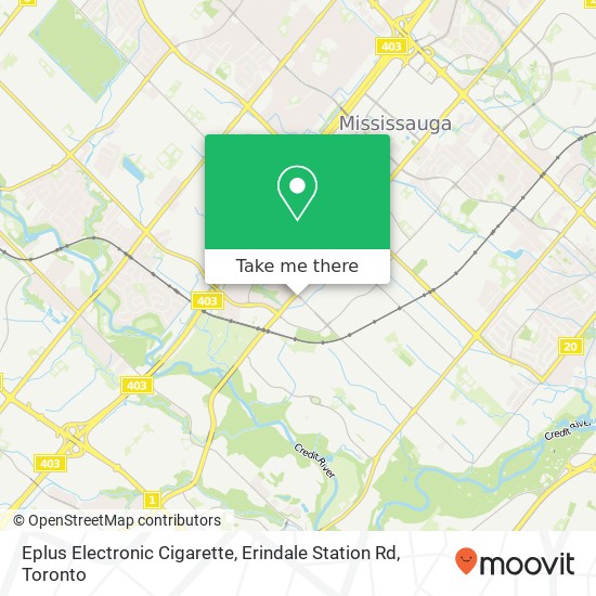 Eplus Electronic Cigarette, Erindale Station Rd plan