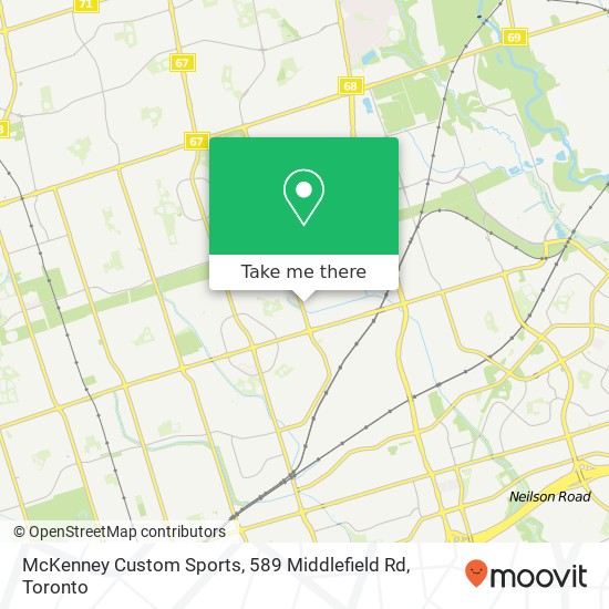 McKenney Custom Sports, 589 Middlefield Rd map