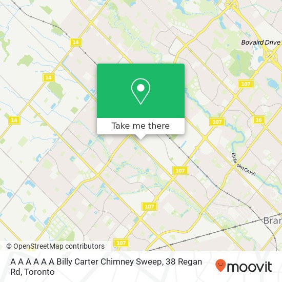 A A A A A A Billy Carter Chimney Sweep, 38 Regan Rd map