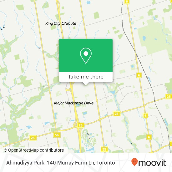 Ahmadiyya Park, 140 Murray Farm Ln map