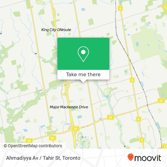 Ahmadiyya Av / Tahir St map