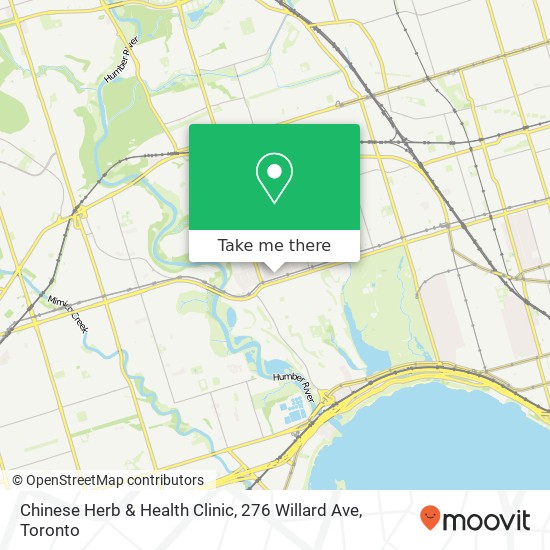 Chinese Herb & Health Clinic, 276 Willard Ave map