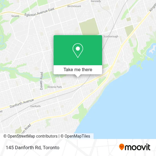 145 Danforth Rd map