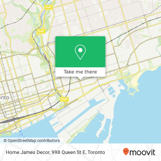 Home James Decor, 998 Queen St E map