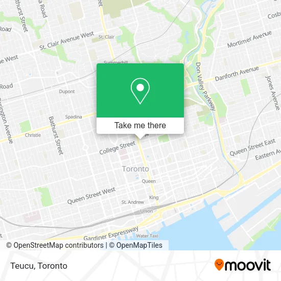 Teucu map