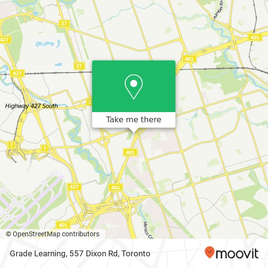 Grade Learning, 557 Dixon Rd map