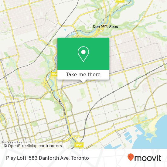 Play Loft, 583 Danforth Ave map