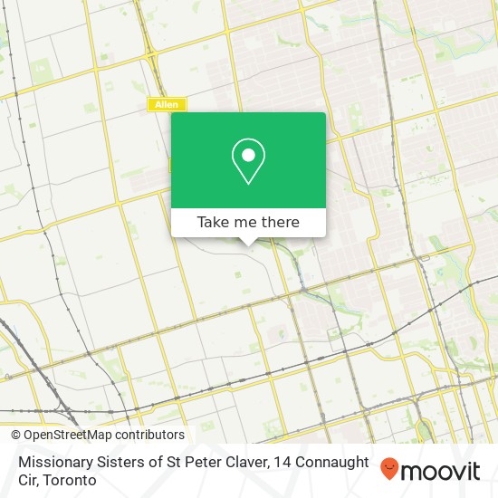 Missionary Sisters of St Peter Claver, 14 Connaught Cir map