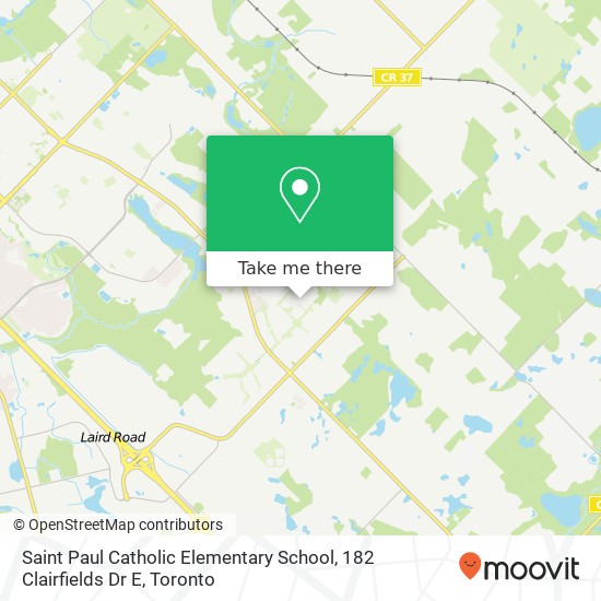 Saint Paul Catholic Elementary School, 182 Clairfields Dr E map
