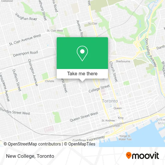 New College map