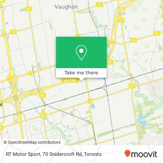 RT Motor Sport, 70 Snidercroft Rd map