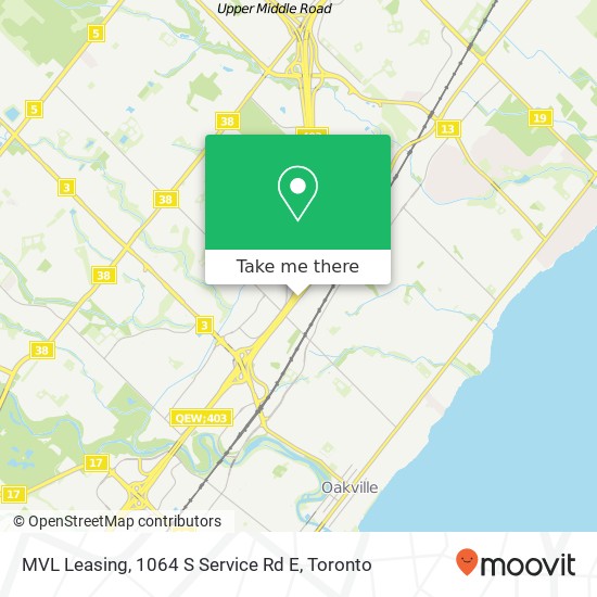 MVL Leasing, 1064 S Service Rd E map