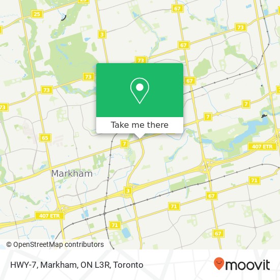 HWY-7, Markham, ON L3R plan