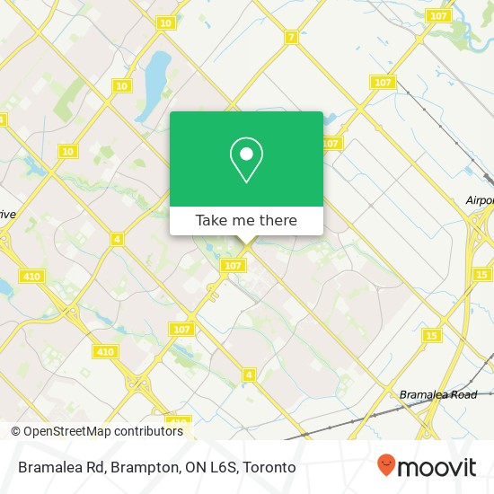 Bramalea Rd, Brampton, ON L6S map
