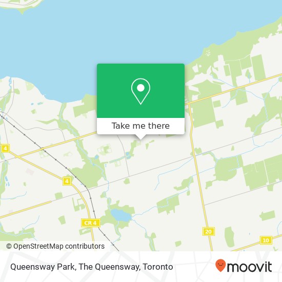 Queensway Park, The Queensway map