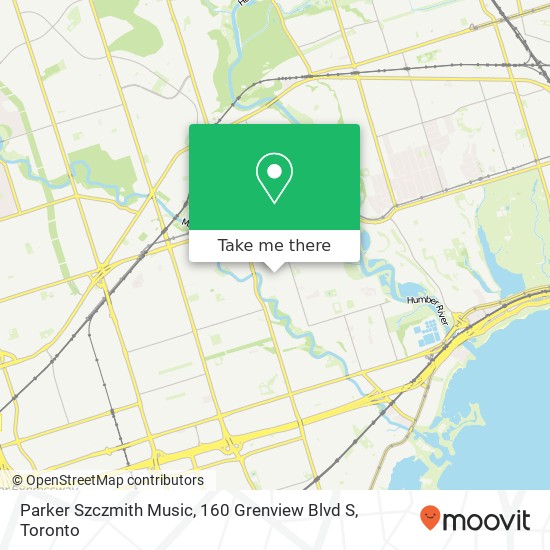 Parker Szczmith Music, 160 Grenview Blvd S map