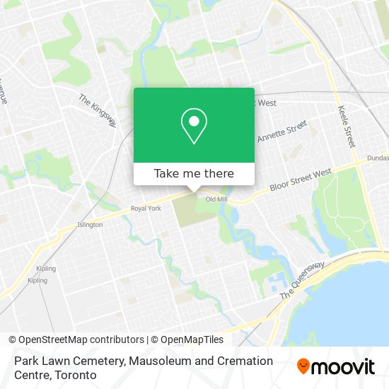 Park Lawn Cemetery, Mausoleum and Cremation Centre map