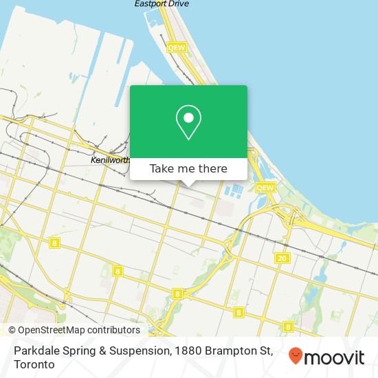 Parkdale Spring & Suspension, 1880 Brampton St plan