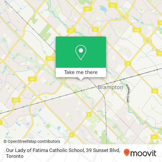 Our Lady of Fatima Catholic School, 39 Sunset Blvd map