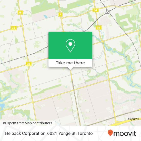 Helback Corporation, 6021 Yonge St map