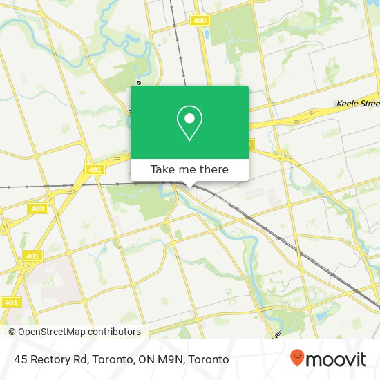 45 Rectory Rd, Toronto, ON M9N plan