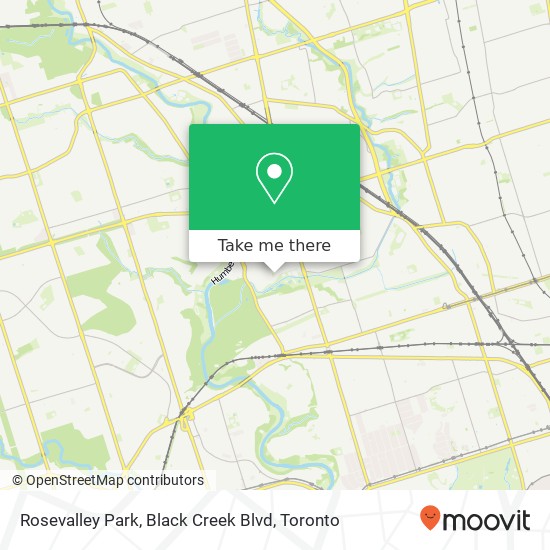 Rosevalley Park, Black Creek Blvd map