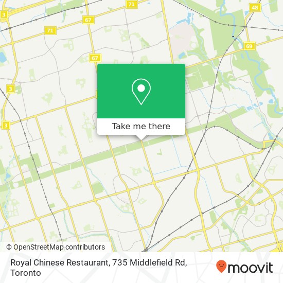 Royal Chinese Restaurant, 735 Middlefield Rd map
