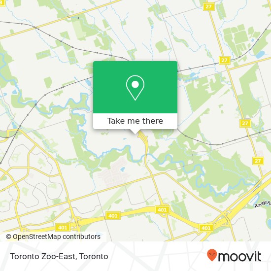 Toronto Zoo-East plan