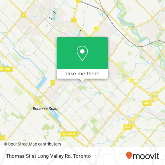 Thomas St at Long Valley Rd map