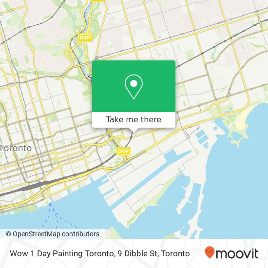 Wow 1 Day Painting Toronto, 9 Dibble St plan
