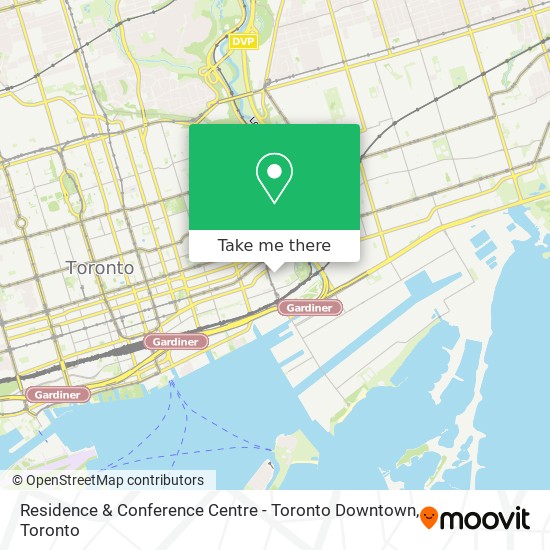 Residence & Conference Centre - Toronto Downtown plan