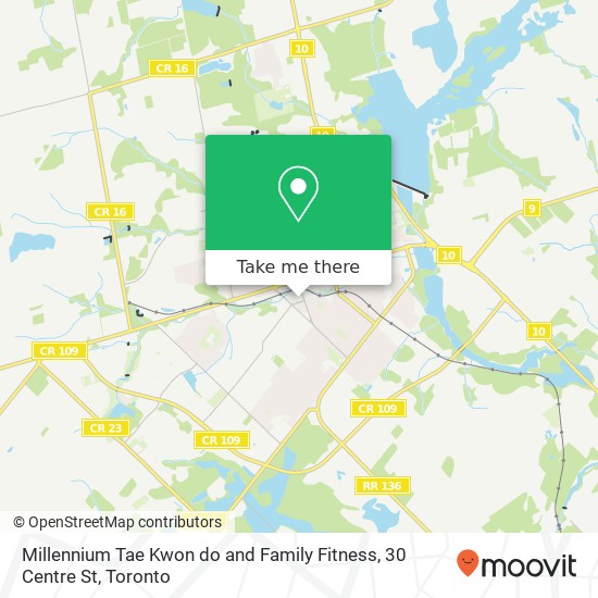 Millennium Tae Kwon do and Family Fitness, 30 Centre St map