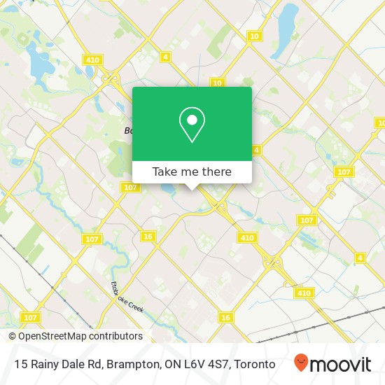 15 Rainy Dale Rd, Brampton, ON L6V 4S7 map