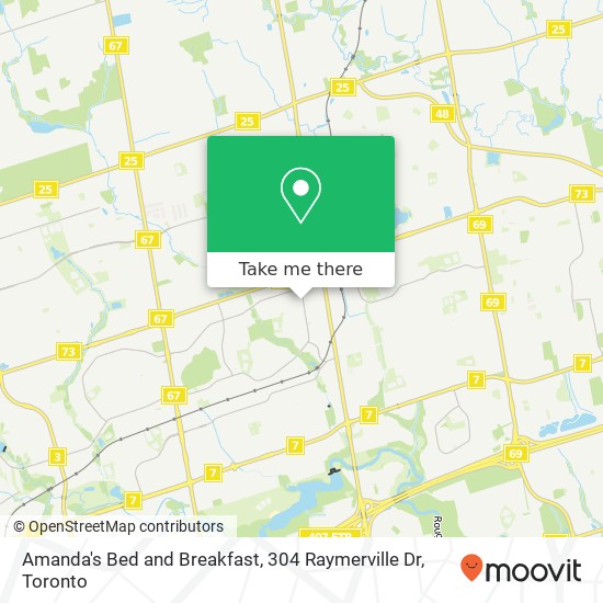 Amanda's Bed and Breakfast, 304 Raymerville Dr plan