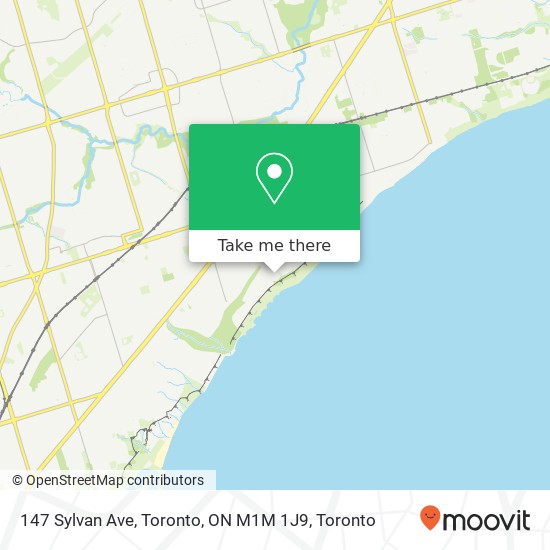 147 Sylvan Ave, Toronto, ON M1M 1J9 map