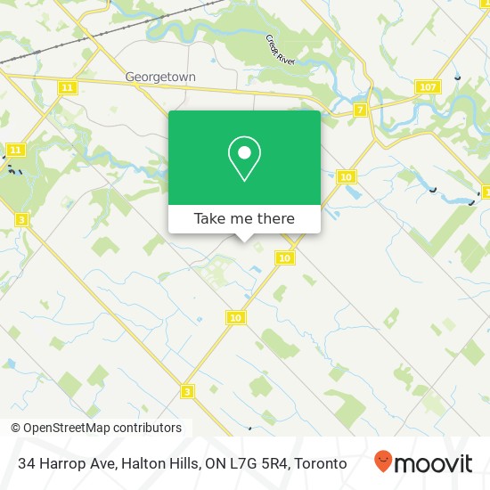 34 Harrop Ave, Halton Hills, ON L7G 5R4 map